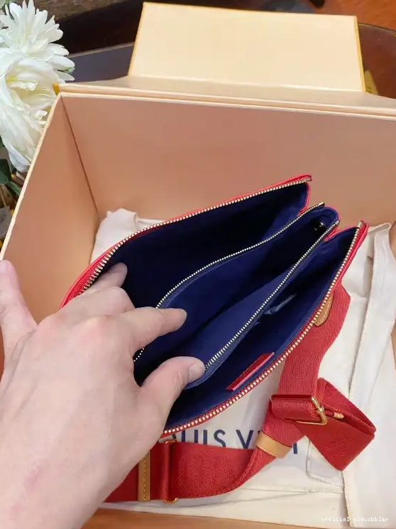 Official oldcobbler VUITTON COUSSIN PM LOUIS 0625
